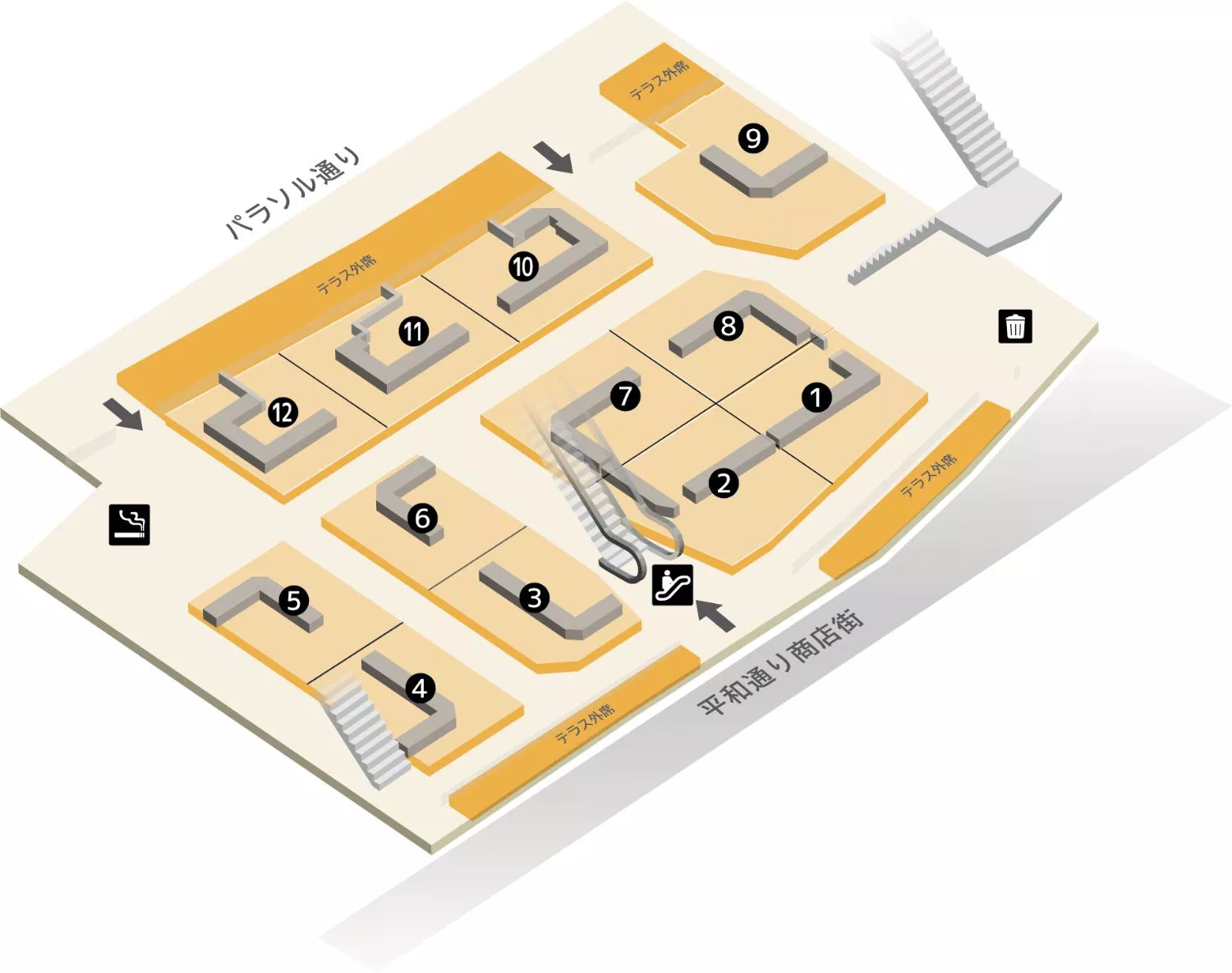 Floor Map 1F